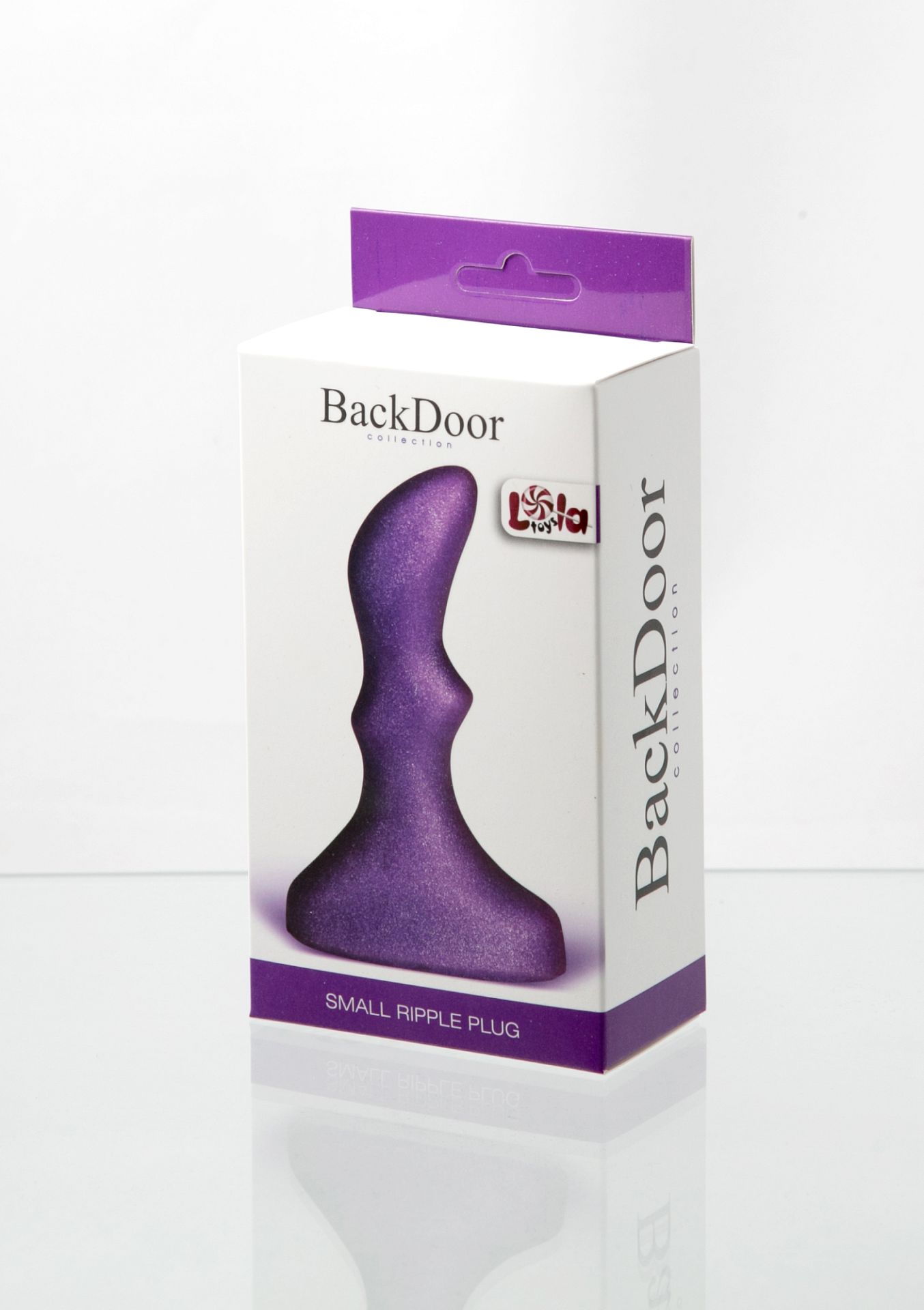 Анальный стимулятор Small ripple plug purple 510160lola