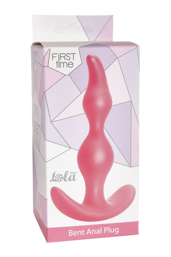 ΠΠ½Π°Π»ΡΠ½Π°Ρ ΠΏΡΠΎΠ±ΠΊΠ° Bent Anal Plug Pink 5002-01lola