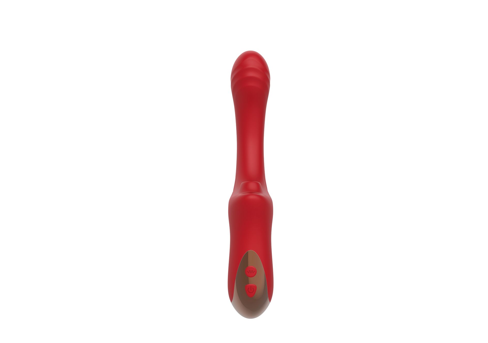 Вагинально-клиторальный вибратор Secwell SW3044-red