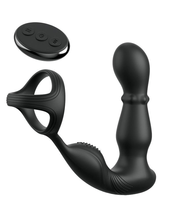 Стимулятор простаты с вибрацией Anal Fantasy Elite Ass-gasm Slide & Glide - Black Pipedream 479523PD