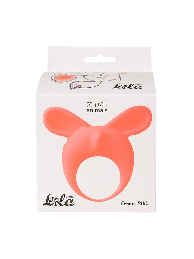 Стимулятор клитора Mimi Animals Fennec Phil Orange 7000-24lola