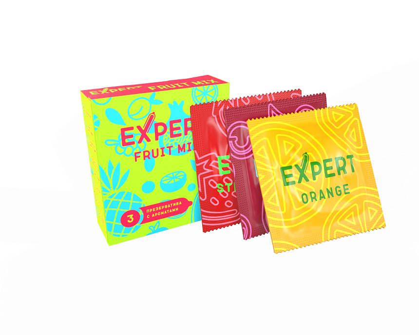 Презервативы Expert Fruit Mix 3 шт 9298ex