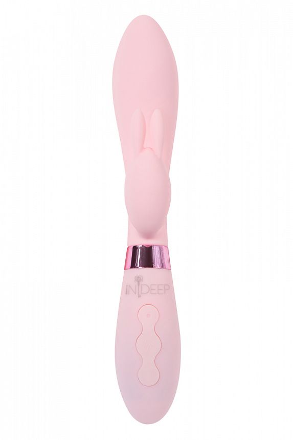 Перезаряжаемый вибратор Indeep PRO Theona Pink 7707-02indeep