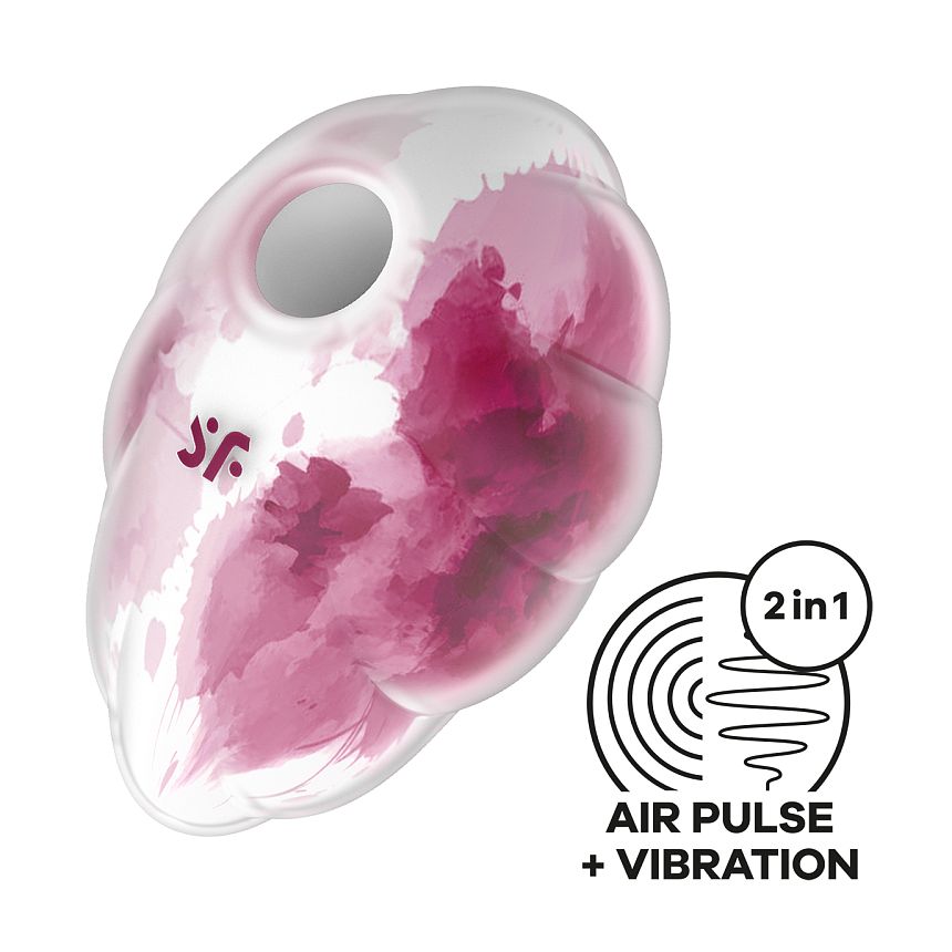 Вакуумный массажер Satisfyer Cloud Dancer red 049687SA