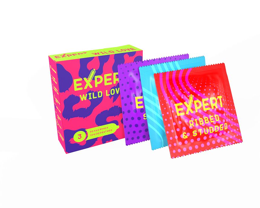 Презервативы Expert Wild Love 3 шт 9281ex
