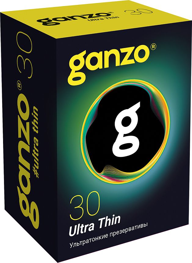 Презервативы Ganzo Ультратонкие Ultra Thin 30шт 6761GZ