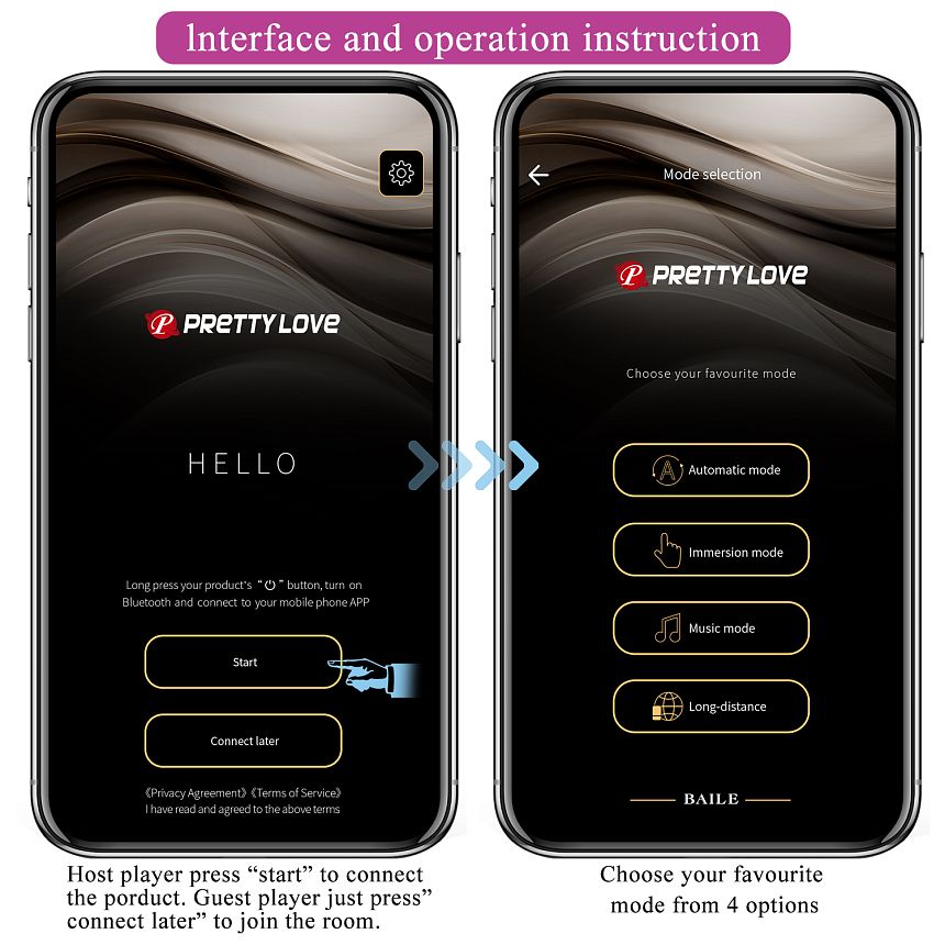 Вибратор для точки G Pretty Love Фиолетовый BI-014992HP-1