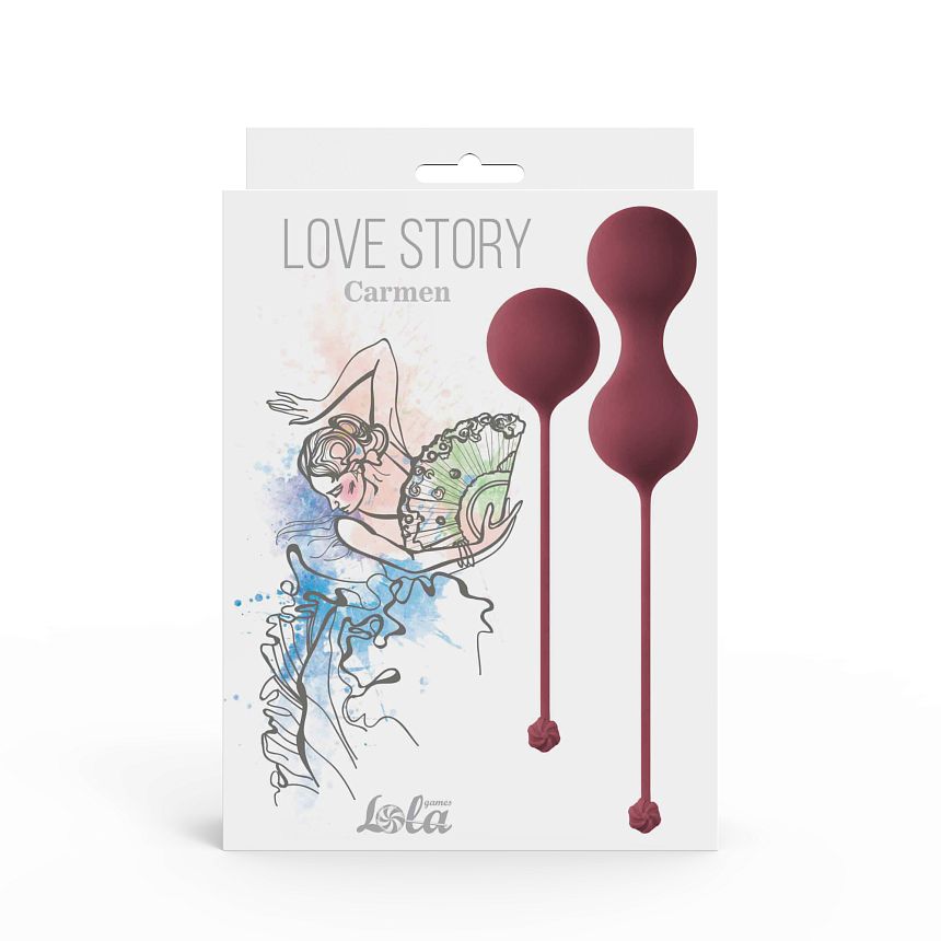 ΠΠ°Π±ΠΎΡ Π²Π°Π³ΠΈΠ½Π°Π»ΡΠ½ΡΡ
ΡΠ°ΡΠΈΠΊΠΎΠ² Love Story Carmen Wine Red 3011-02lola