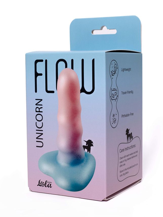 Нереалистичный дилдо Unicorn Mini Light 2047-02lola