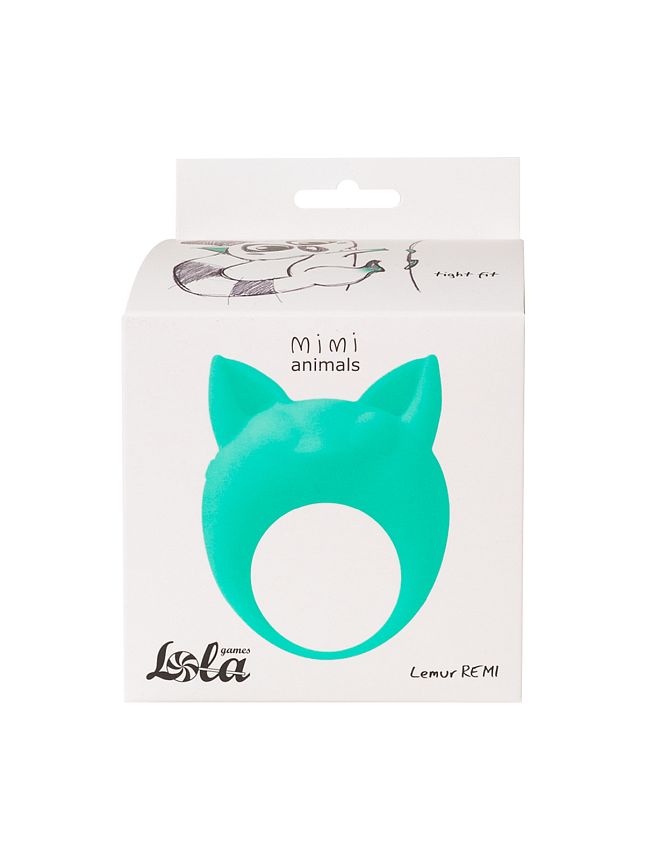 Стимулятор клитора Mimi Animals Lemur Remi Green 7000-05lola