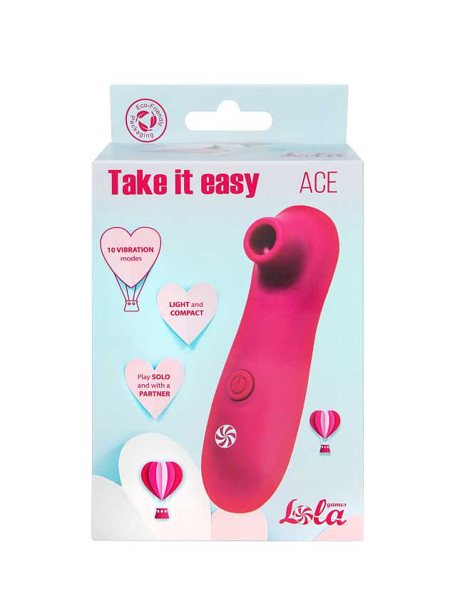 Вакуумно-волновой стимулятор Take It Easy Ace Wine 9020-01lola